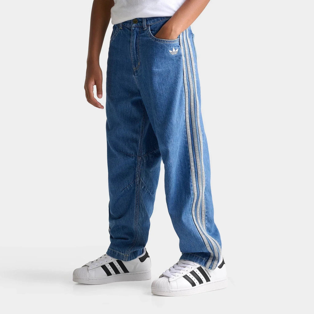 Kids' Wide-Leg Denim Jeans