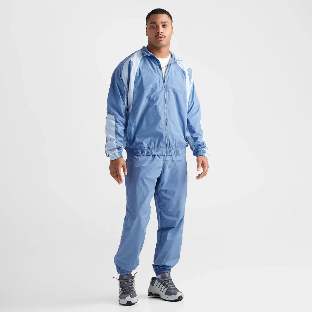 Men's Nylon Full-Zip Track Jacket