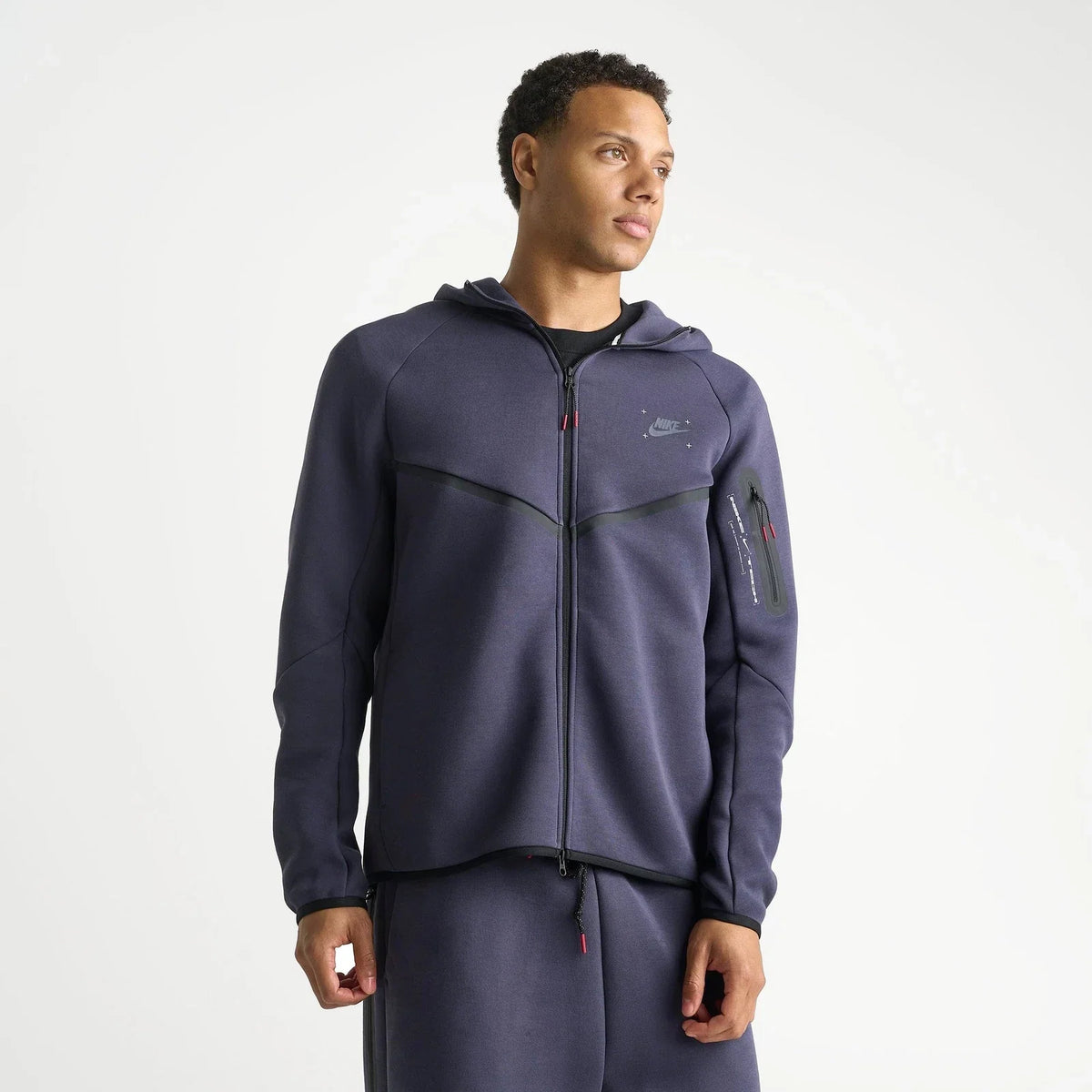 Men's Graphic Full-Zip Hooded Jacket