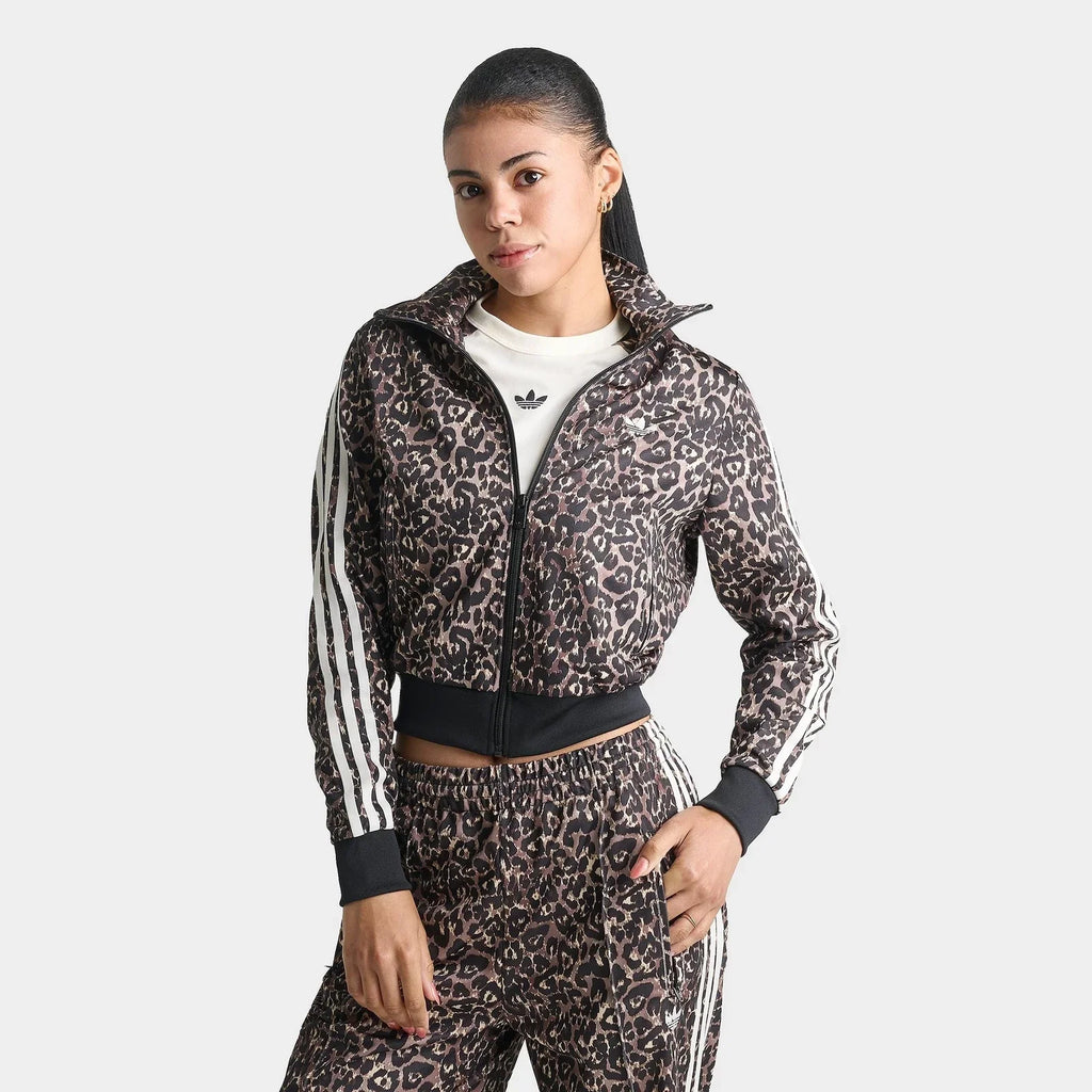 Women's Leopard Print Track Jacket
