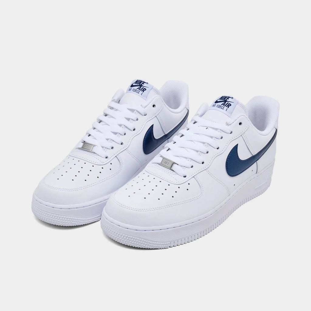 Men's Leather Low-Top Court Sneakers