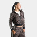 Women's Leopard Print Track Jacket