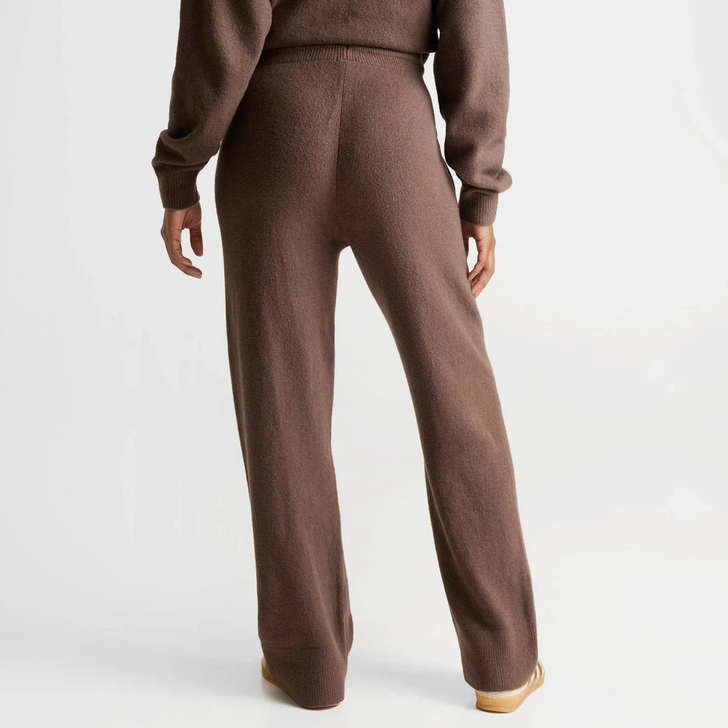 Women's Loose-Fit Wool-Blend Knit Pants