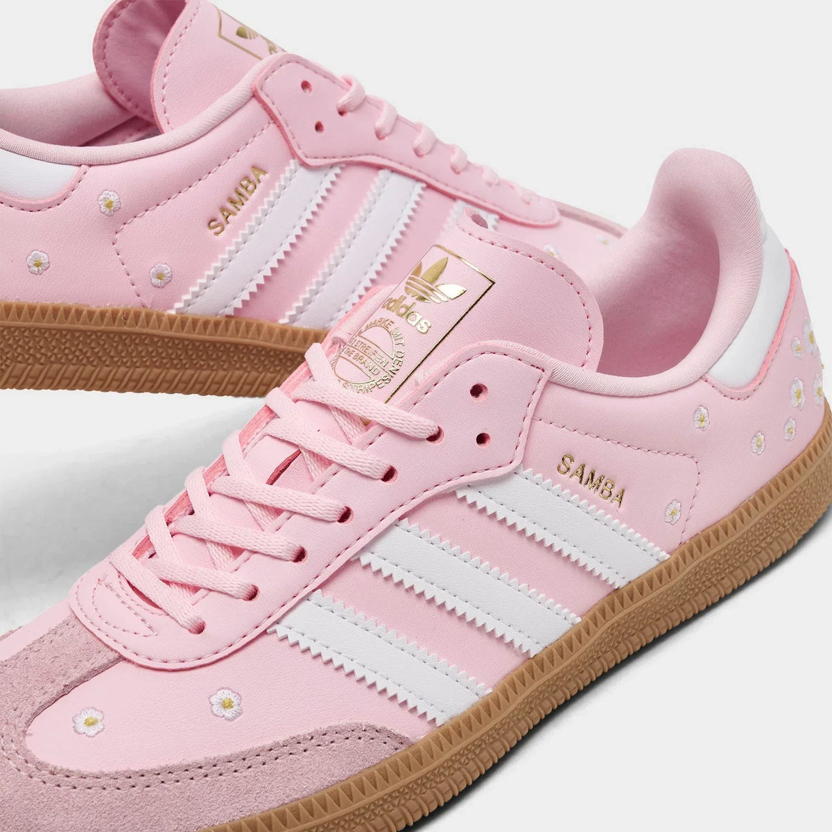 Girls' Leather And Suede Low-Top Sneakers