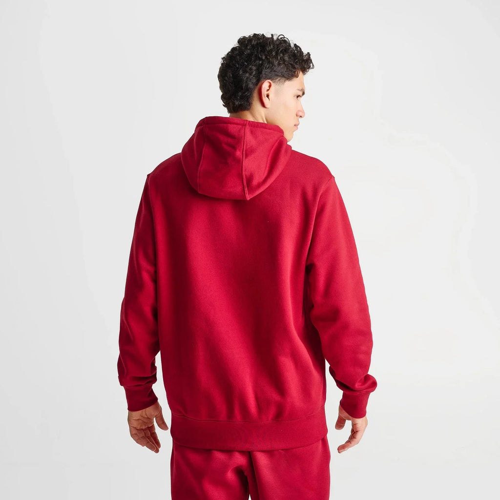 Men's Embroidered Fleece Pullover Hoodie