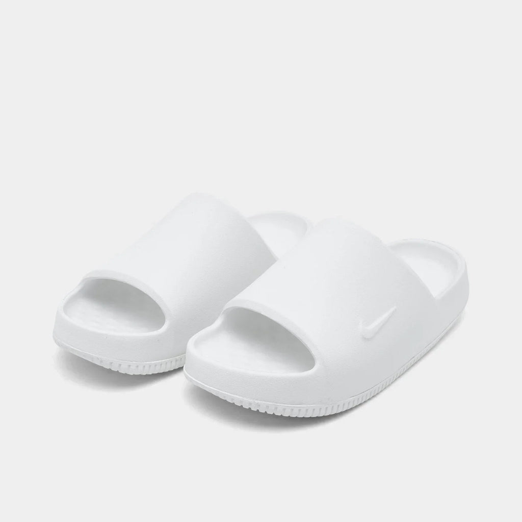 Women's Contoured Foam Slide Sandals - White