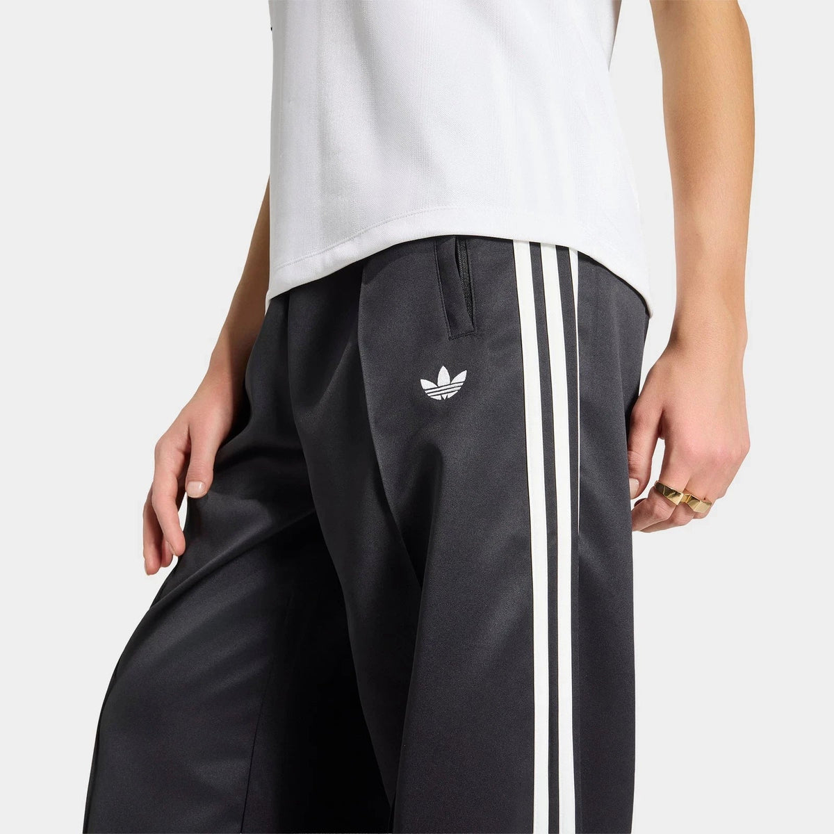 Women's Recycled Satin Loose Track Pants