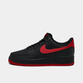 Men's Leather Low-Top Sneakers - Black