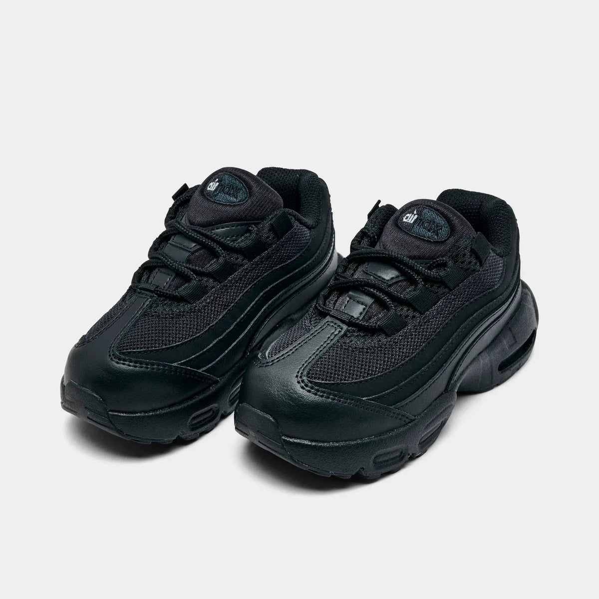 Toddler Mesh And Leather Casual Sneakers