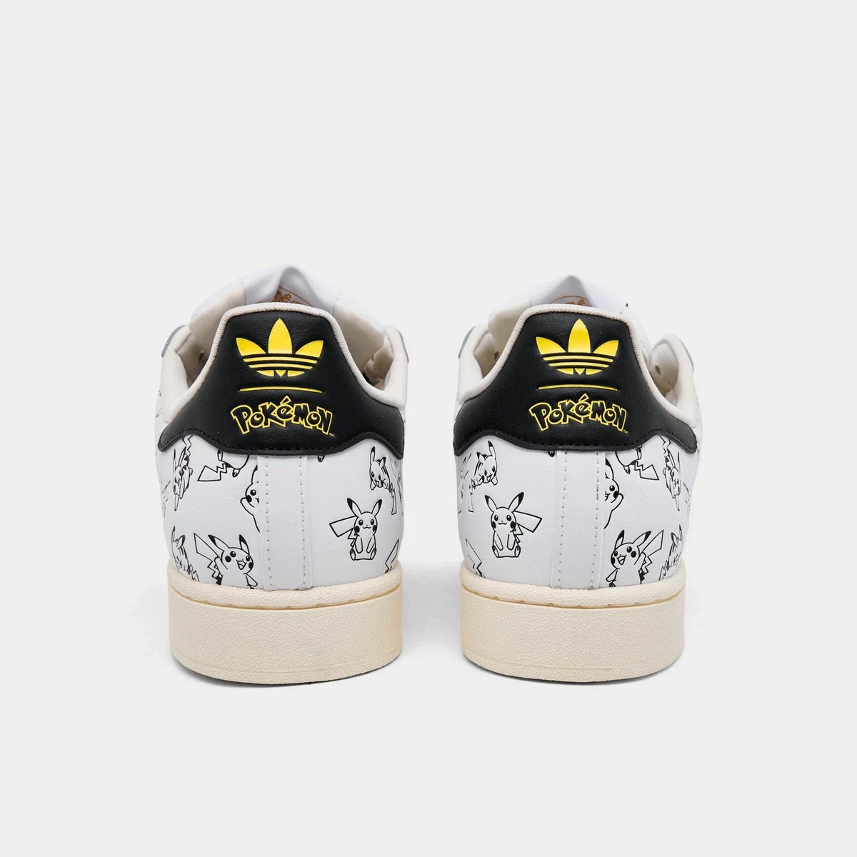 Men's Character-Print Shell Toe Sneaker - White