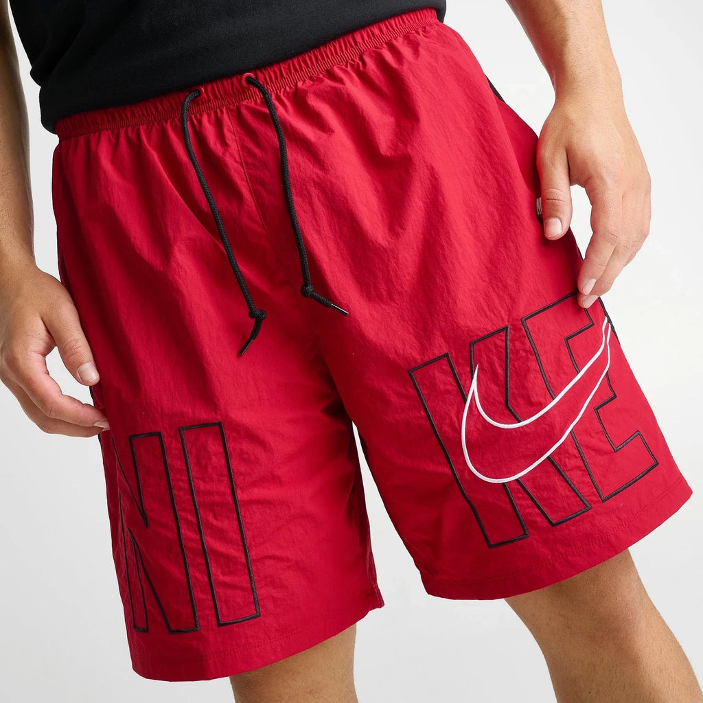 Men's Nylon Mid-Thigh Sport Shorts