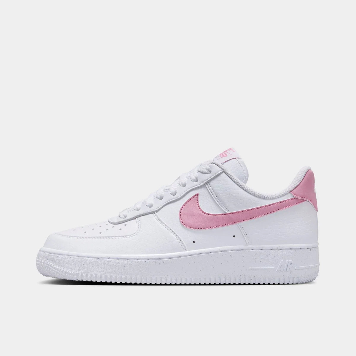 Women's Synthetic Leather Low Top Sneakers - White