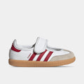 Girls' Toddler Leather Strap Sneakers