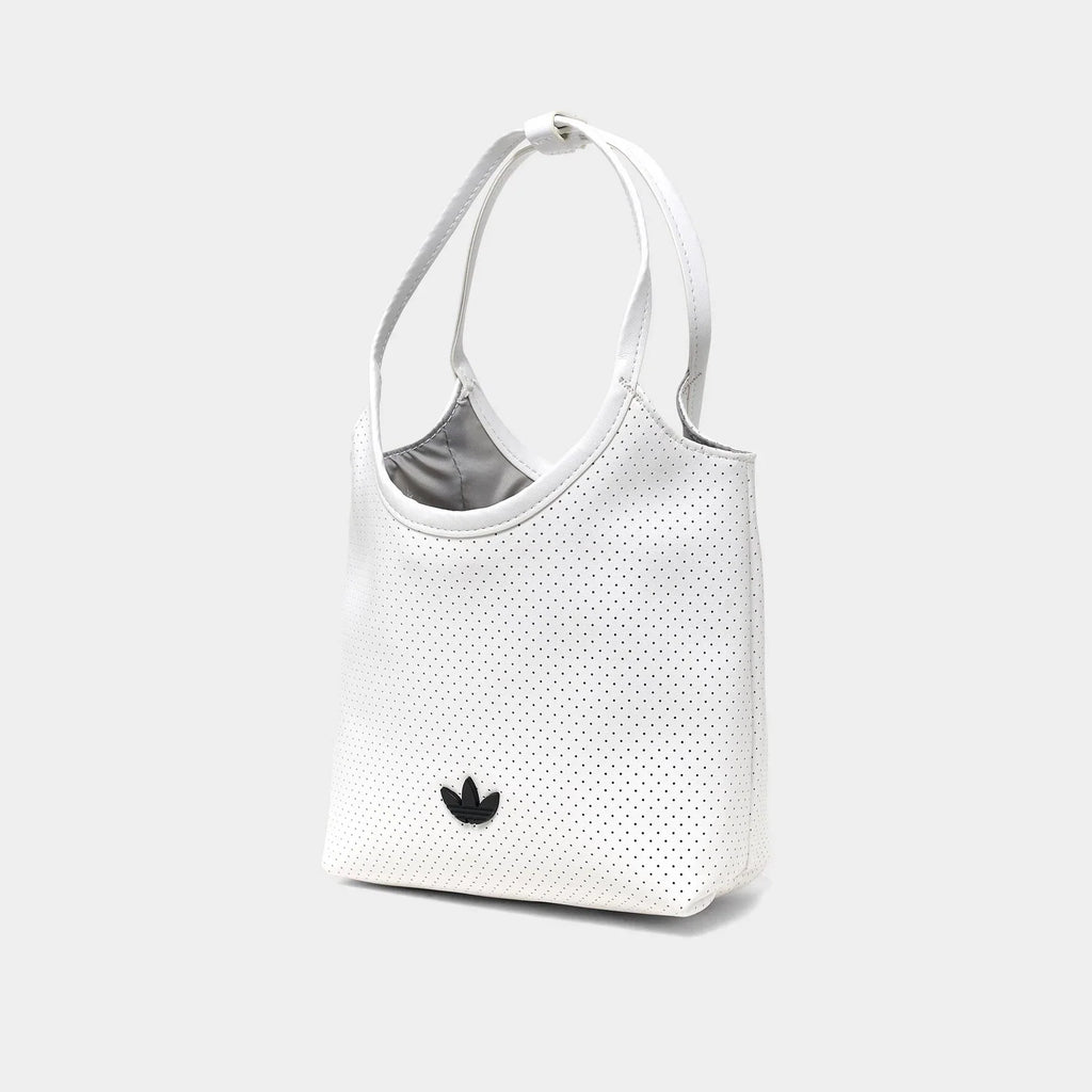 Women's Mini Perforated Faux Leather Tote
