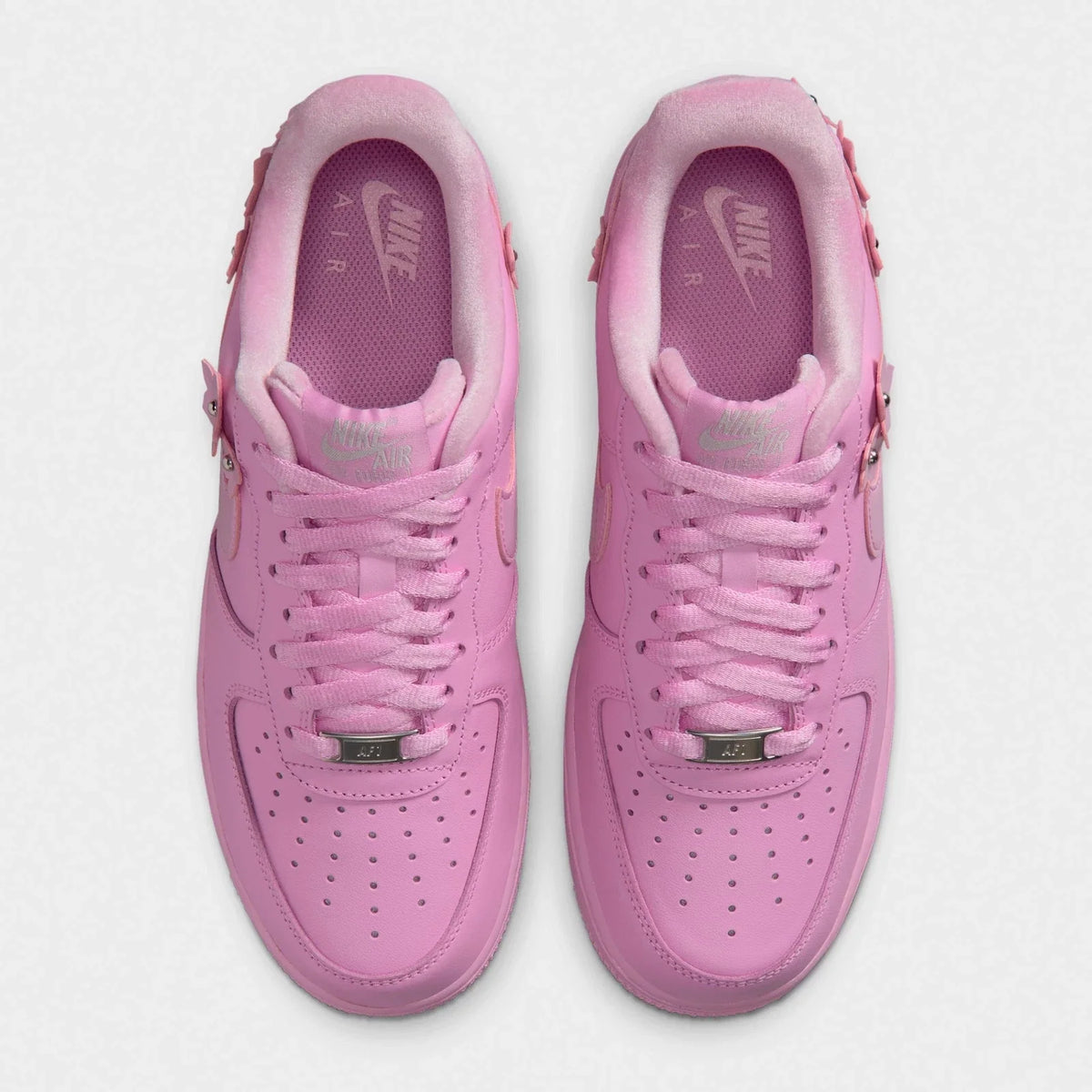 Women's Floral Leather Low Top Sneaker