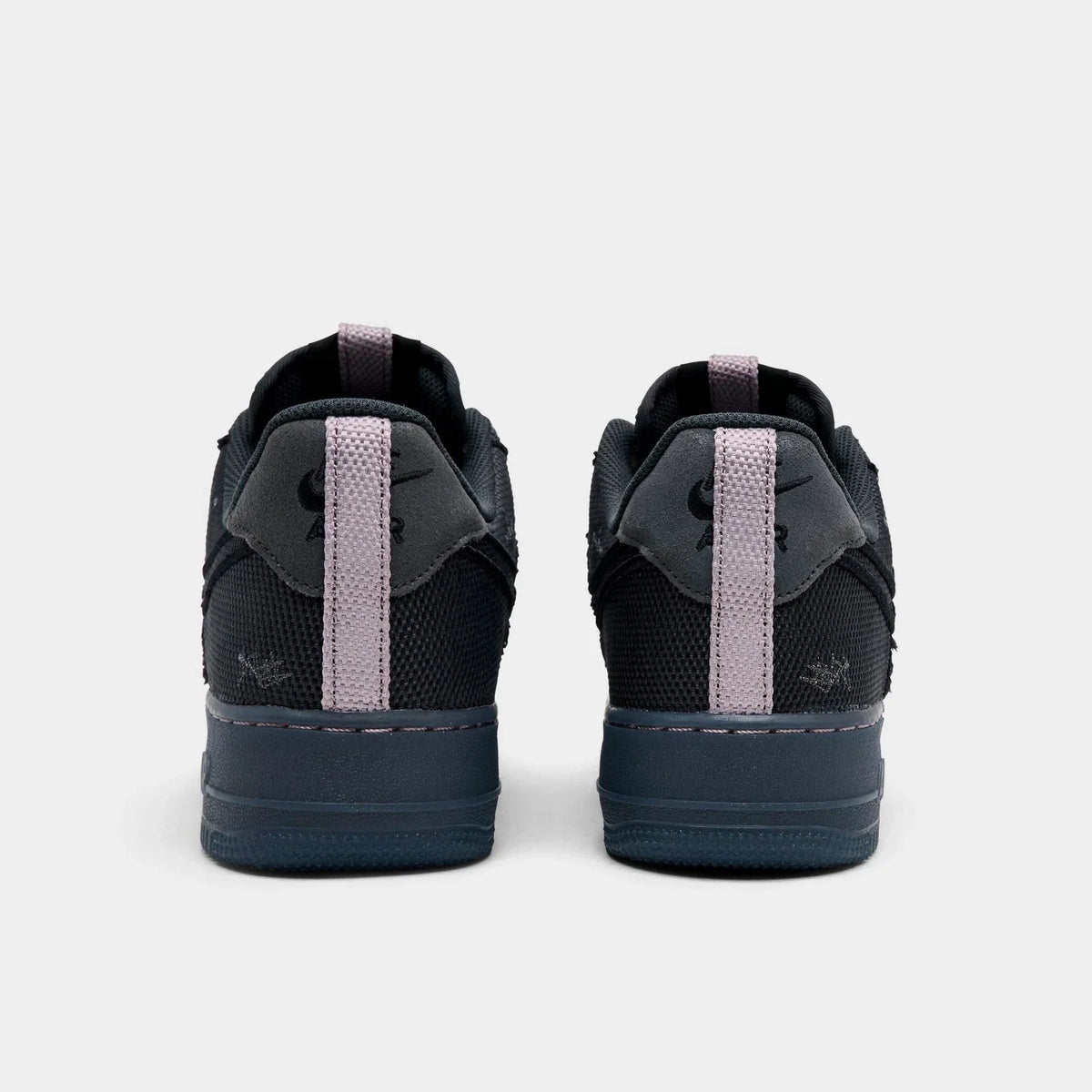 Men's Mesh And Suede Low-Top Sneakers - Gray