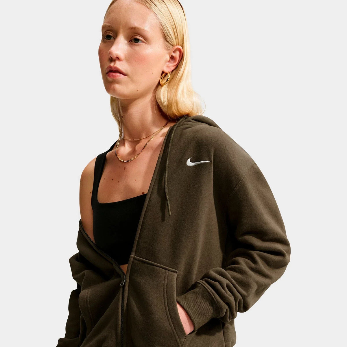 Women's Full-Zip Fleece Hoodie