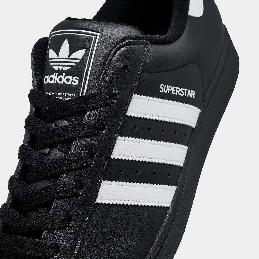 Men's Shell-Toe Leather Low-Top Sneakers