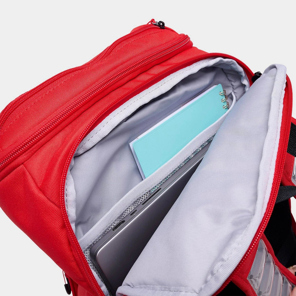 32L Basketball Gear Backpack - Red