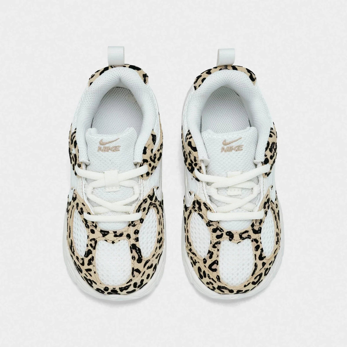 Toddler Mesh Stretch-Lace Sneakers - White