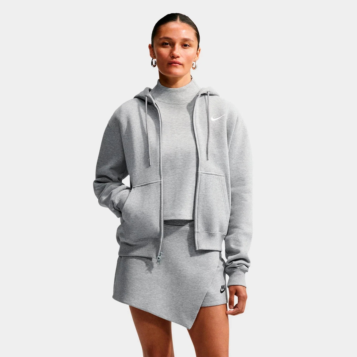 Women's Midweight Full-Zip Fleece Hoodie