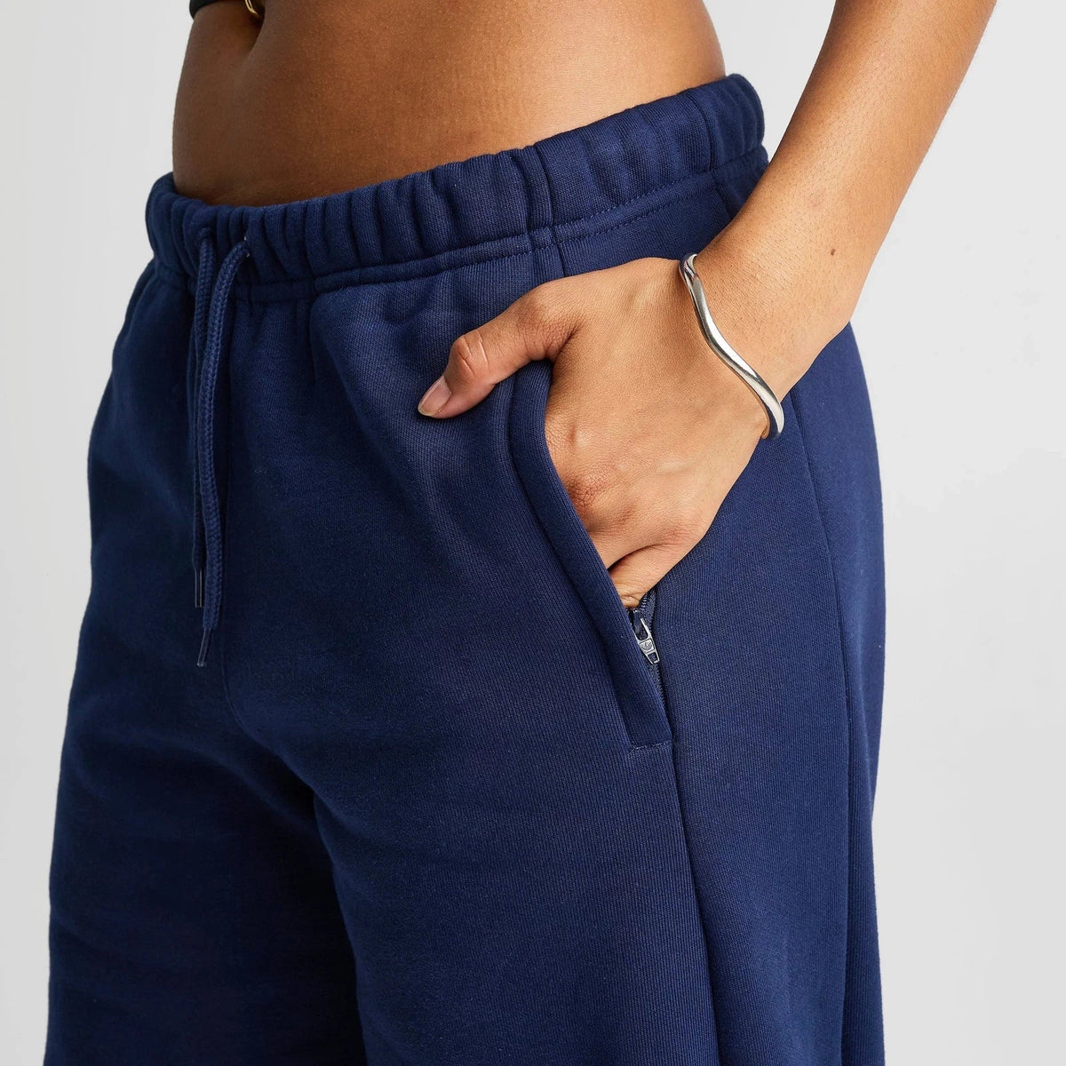 Women's Wide-Leg Fleece Sweatpants