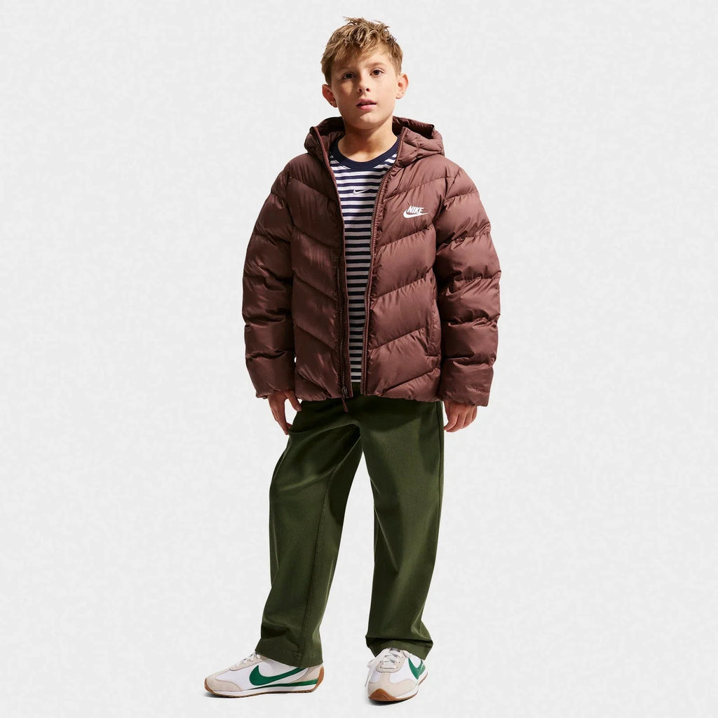 Kids' Hooded Insulated Puffer Jacket