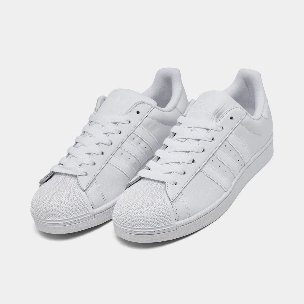 Men's Leather Shell Toe Sneaker - White