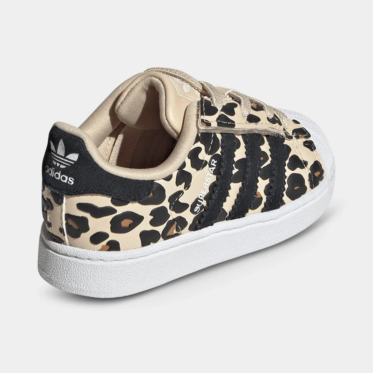 Toddler Shell-Toe Hook-And-Loop Sneakers