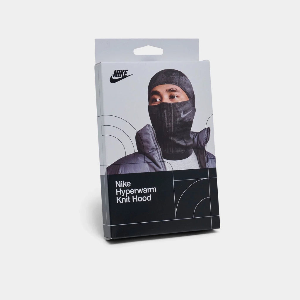 Printed Knit Balaclava Hood
