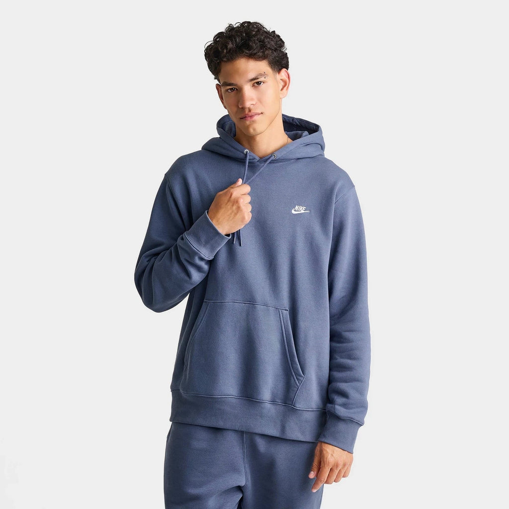 Men's Embroidered Fleece Pullover Hoodie