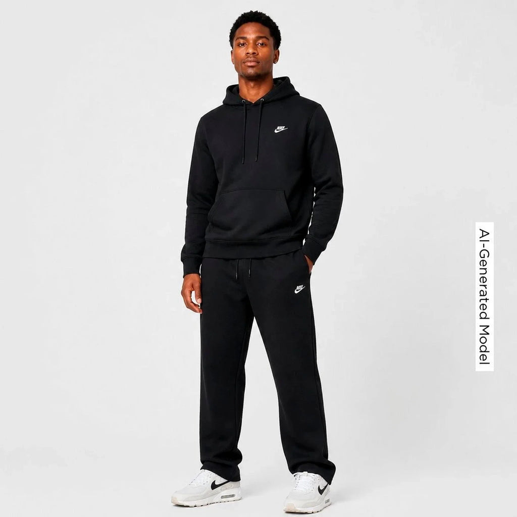 Men's Brushed Fleece Open-Hem Sweatpants