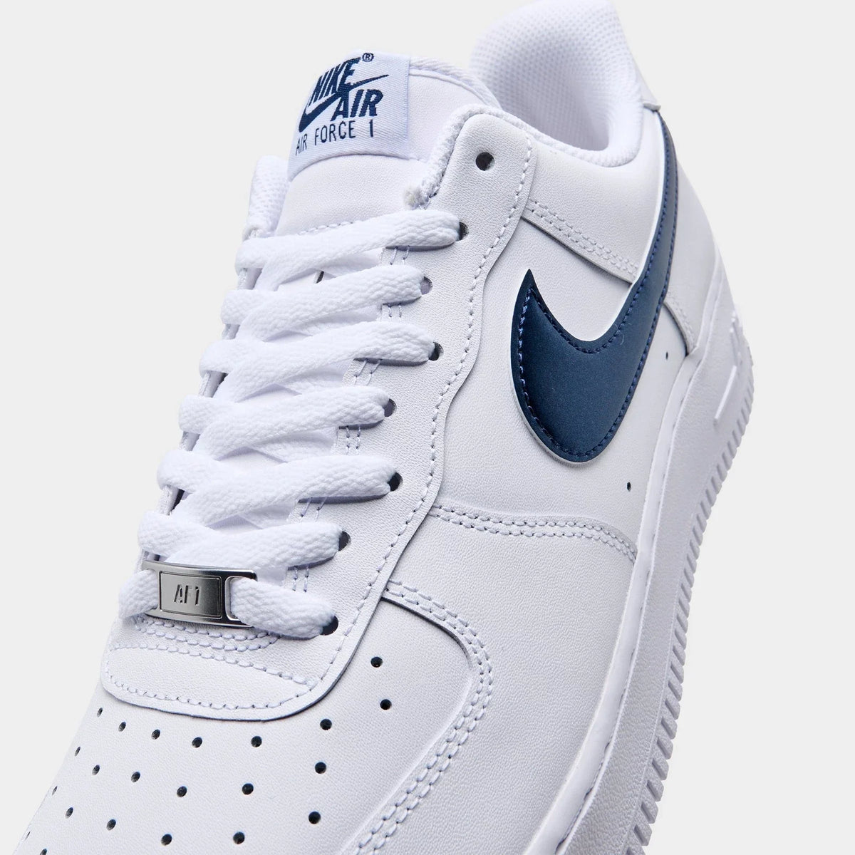 Men's Leather Low-Top Court Sneakers