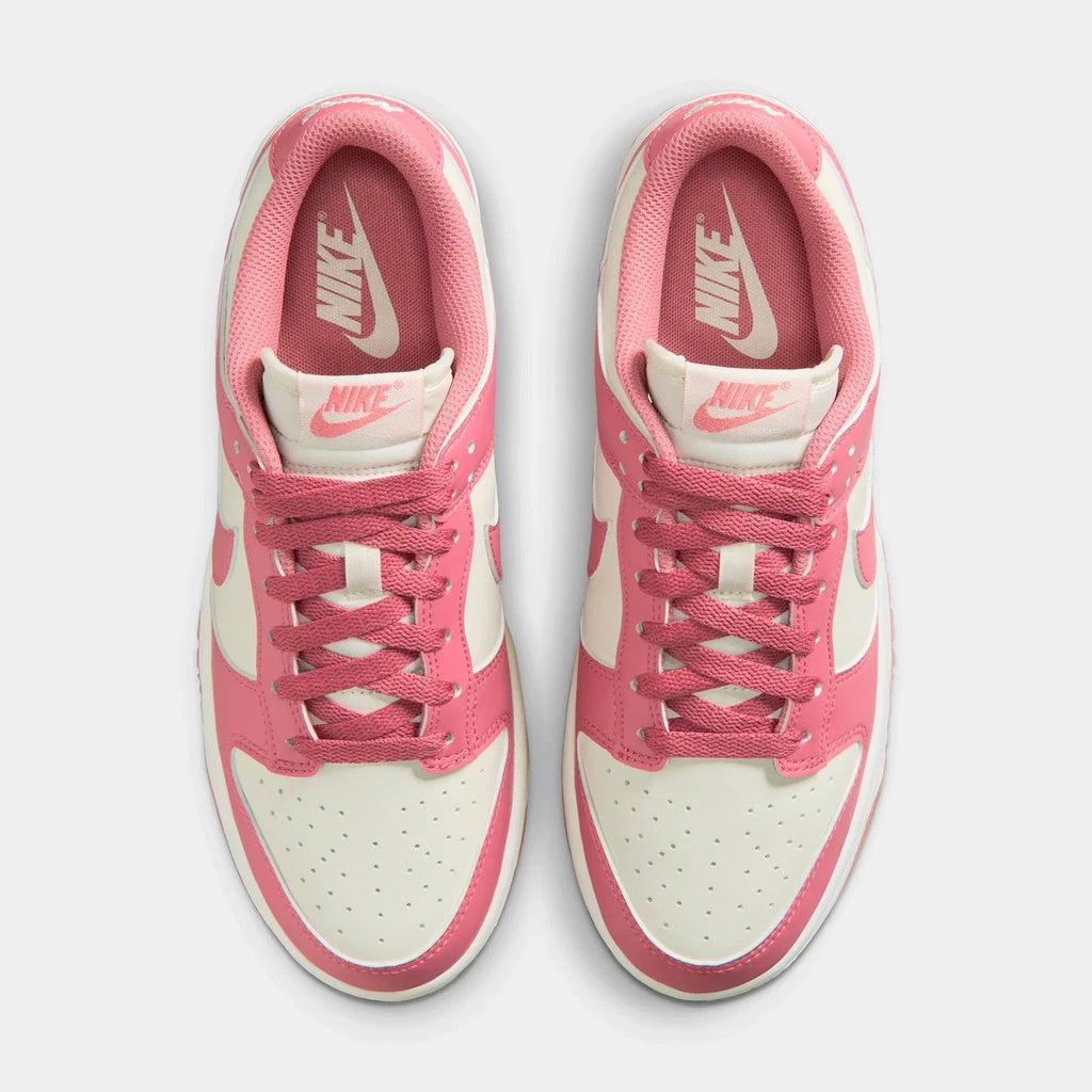 Women's Leather Low-Top Sneakers - White