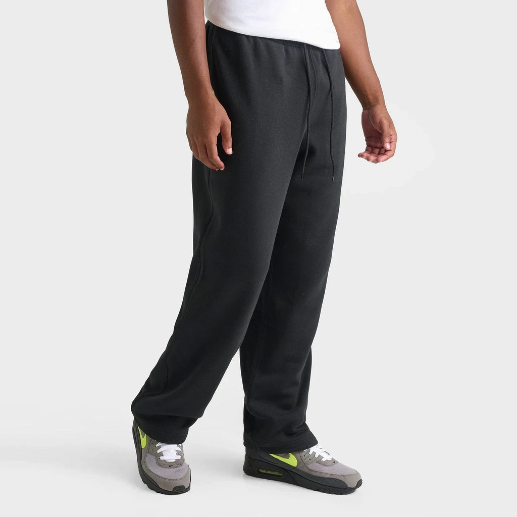 Men's Bungee-Hem Fleece Joggers - Gray