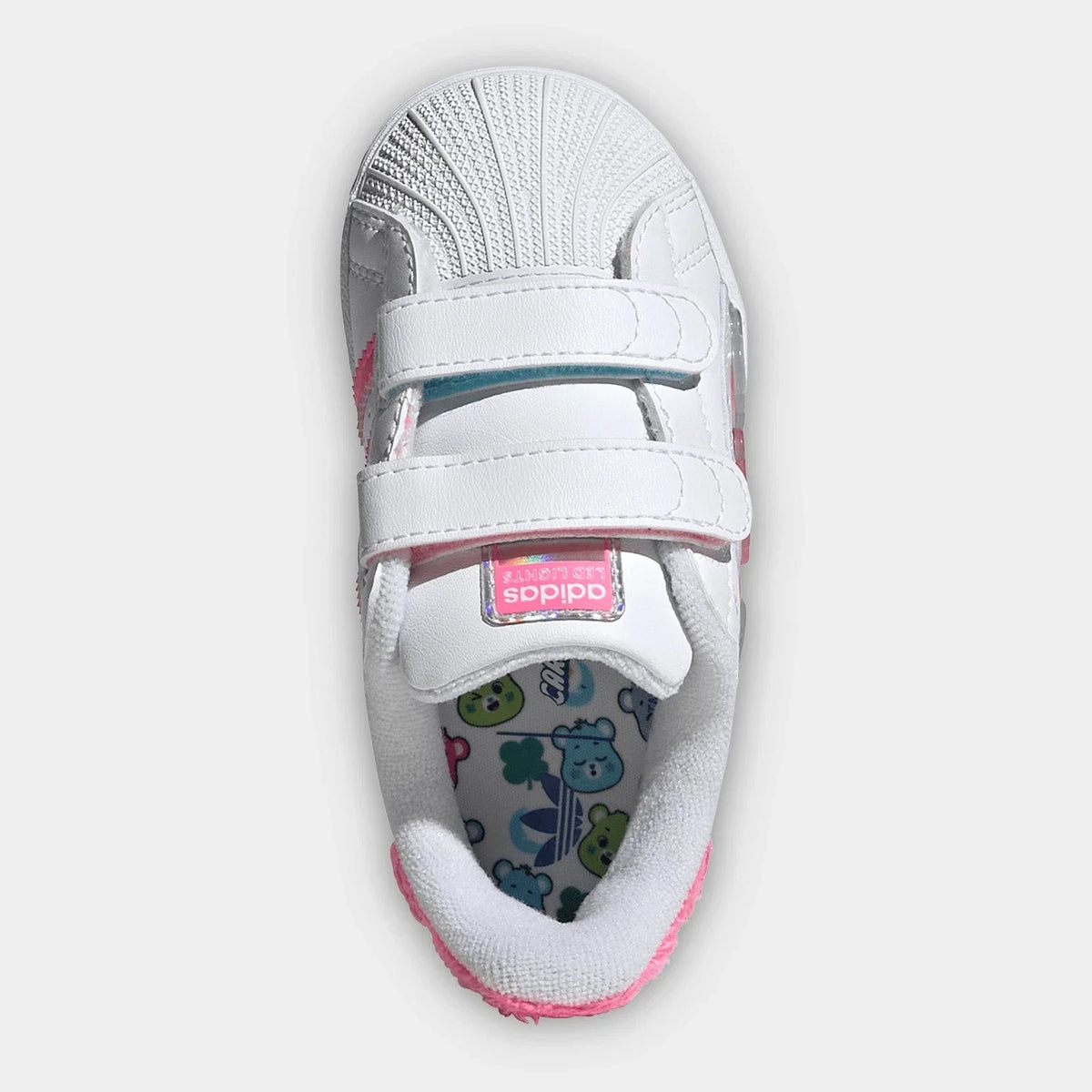 Girls' Toddler Light-Up Bear Sneakers