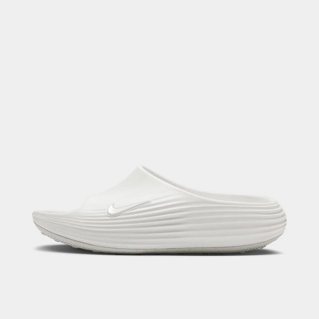 Women's Cushioned Recovery Slides - White