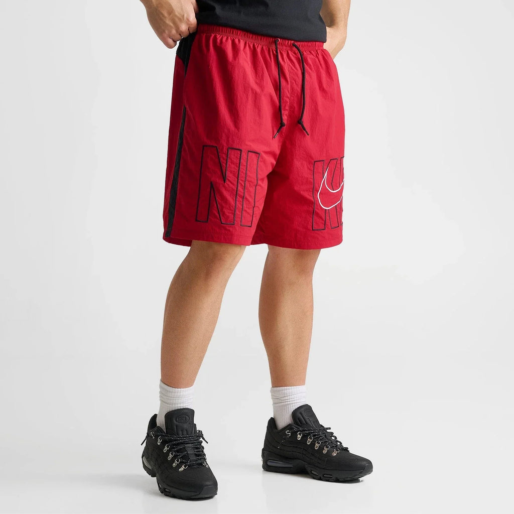 Men's Nylon Mid-Thigh Sport Shorts