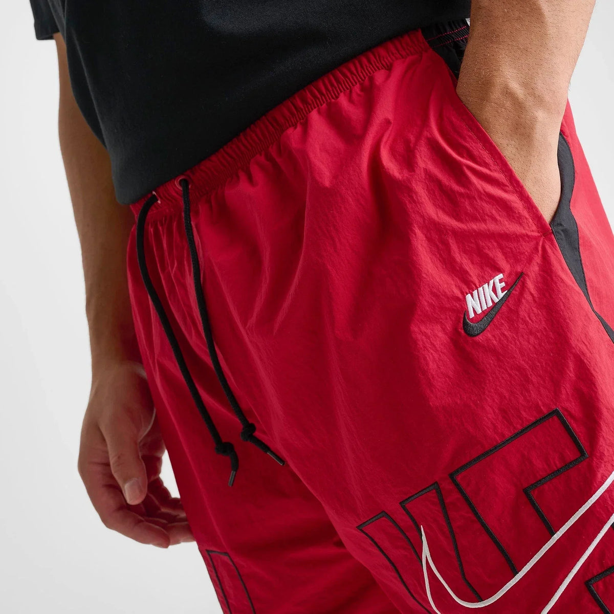 Men's Nylon Mid-Thigh Sport Shorts