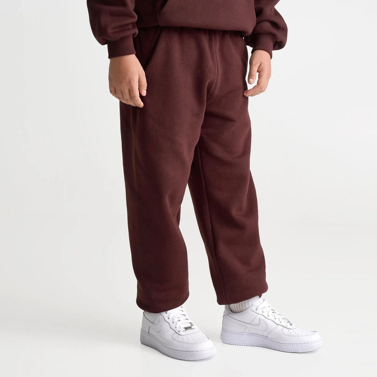 Kids' Fleece Jogger Pants - Red