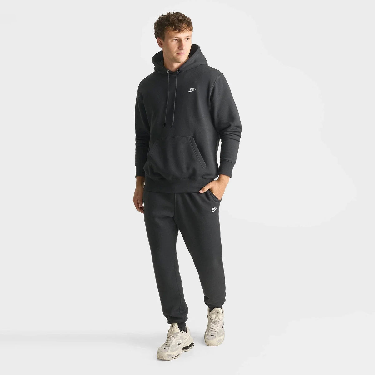 Men's Tapered Fleece Jogger Pants - Gray