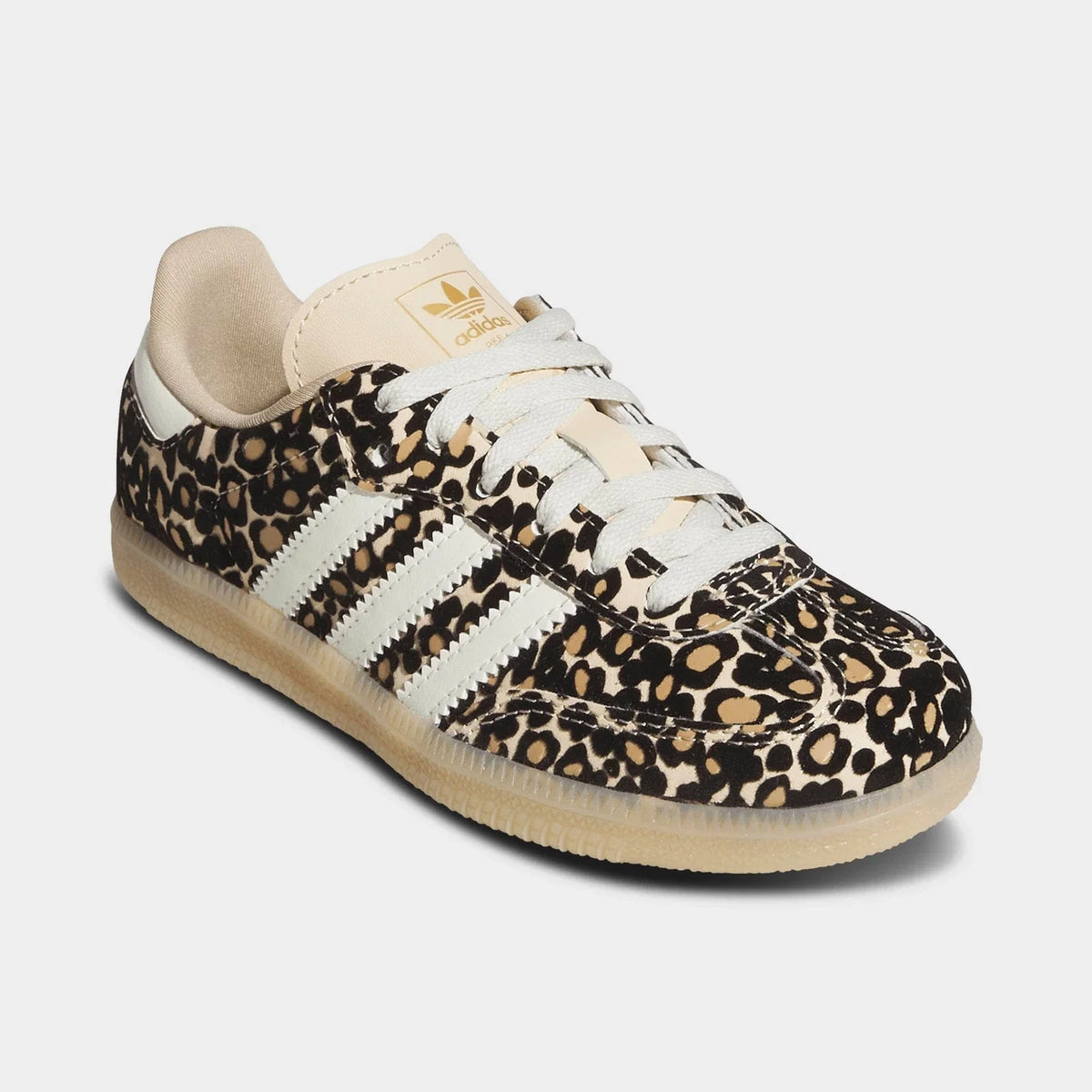 Little Kids' Animal Print Leather Sneakers