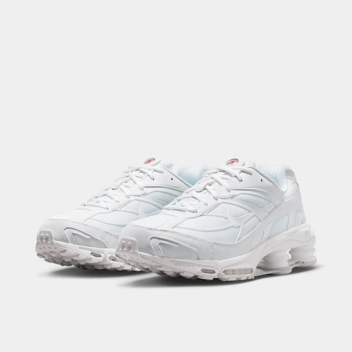 Men's Mesh And Leather Casual Sneakers