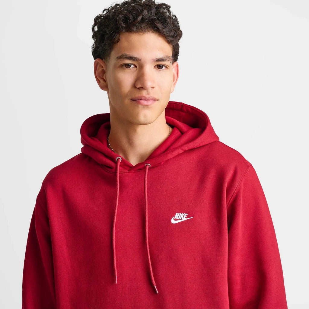 Men's Embroidered Fleece Pullover Hoodie
