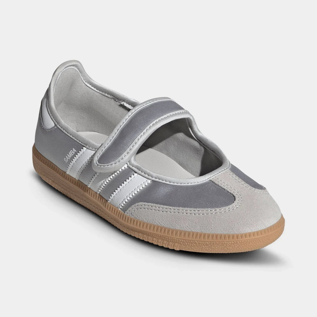 Girls' Leather Mary Jane Sneakers