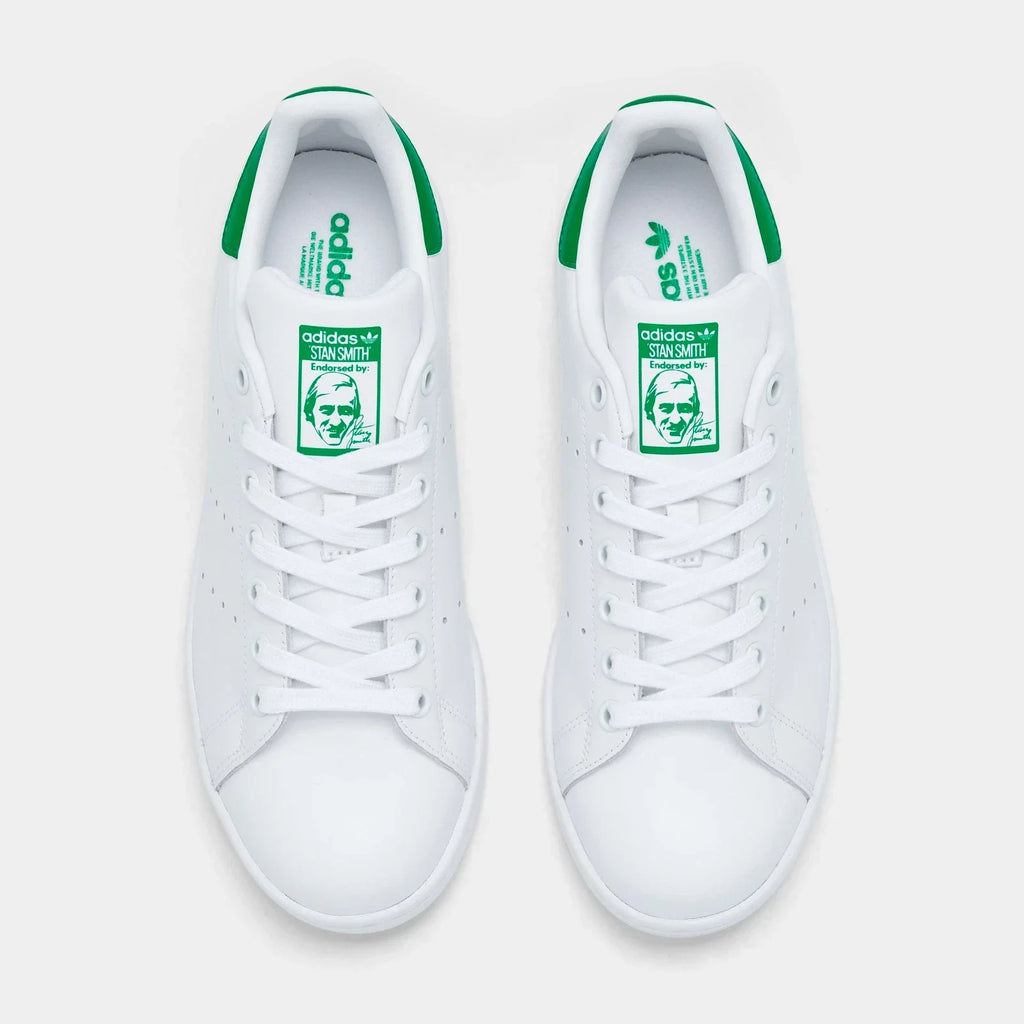 Women's Leather Court Sneakers - Green