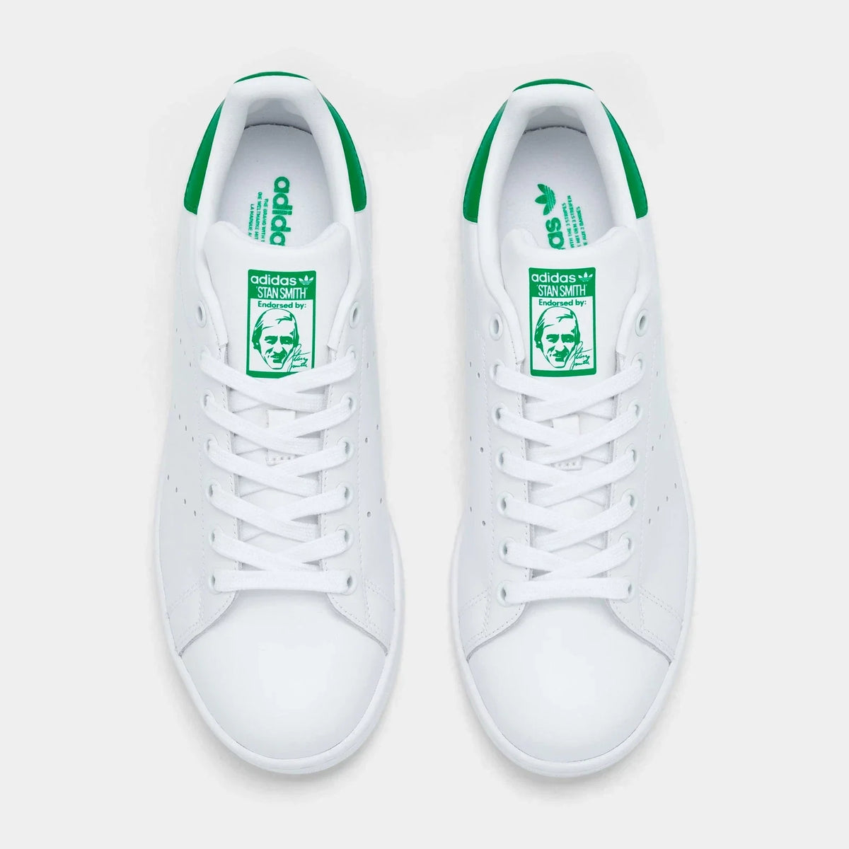 Women's Leather Court Sneakers - Green