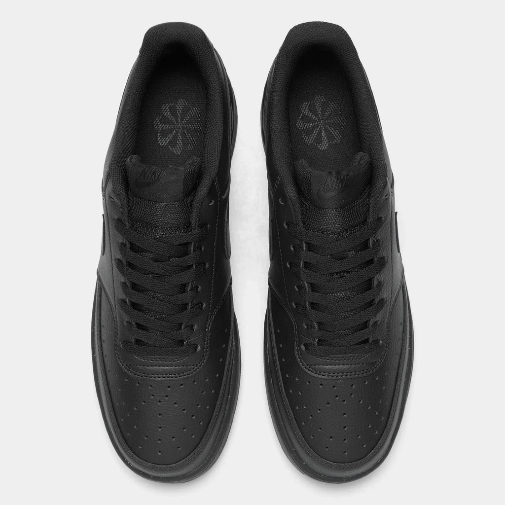Men's Low-Top Cupsole Sneakers - Black