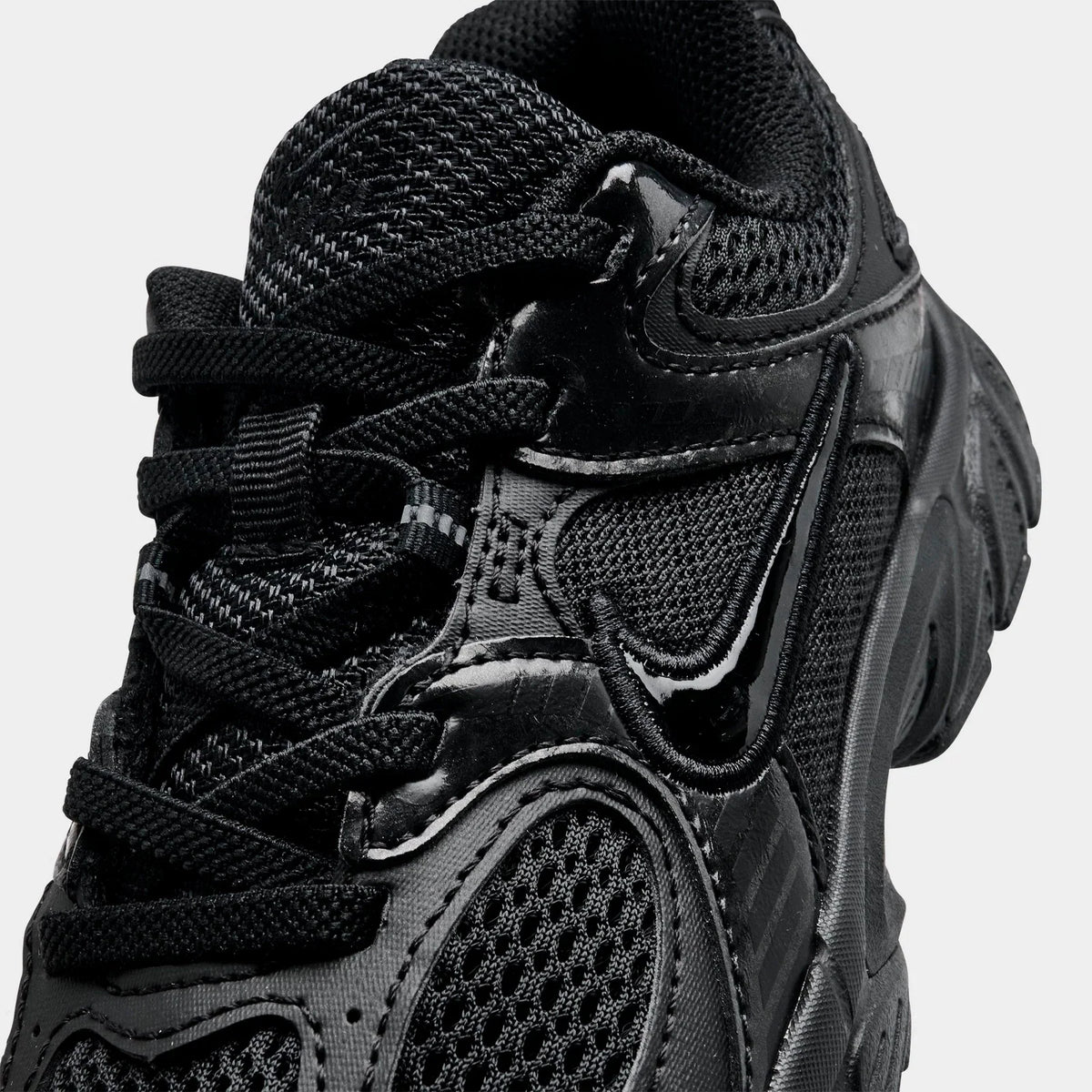 Little Kids' Stretch-Lace Sneakers - Black