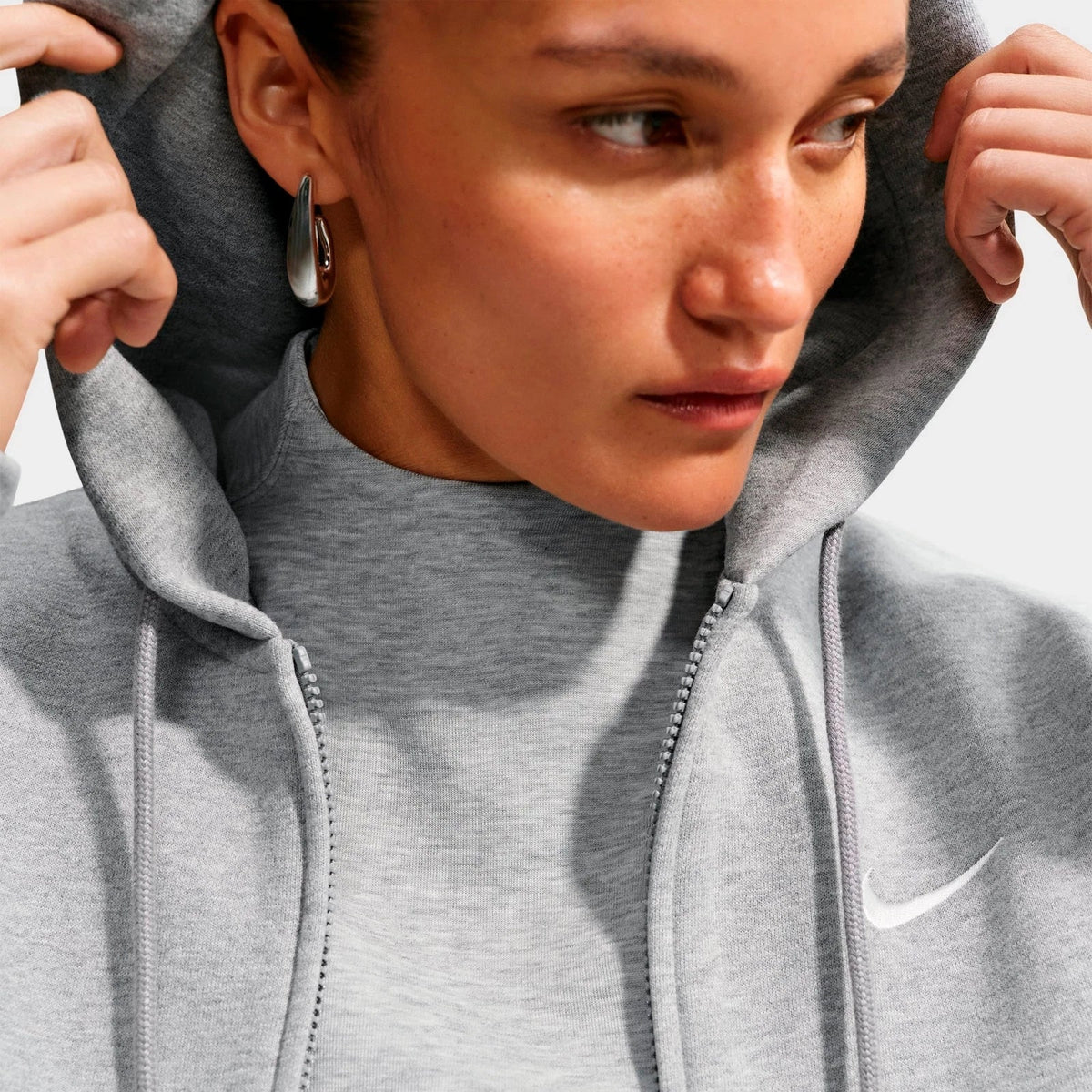 Women's Midweight Full-Zip Fleece Hoodie